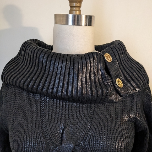 Baby Phat black sweater dress NWT - Picture 2 of 6